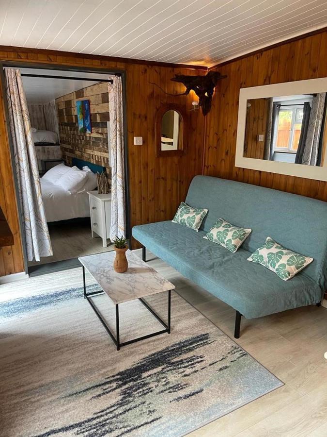 Charming Chalet In Stoke Fleming - Sleep 3 4 Dartmouth Esterno foto